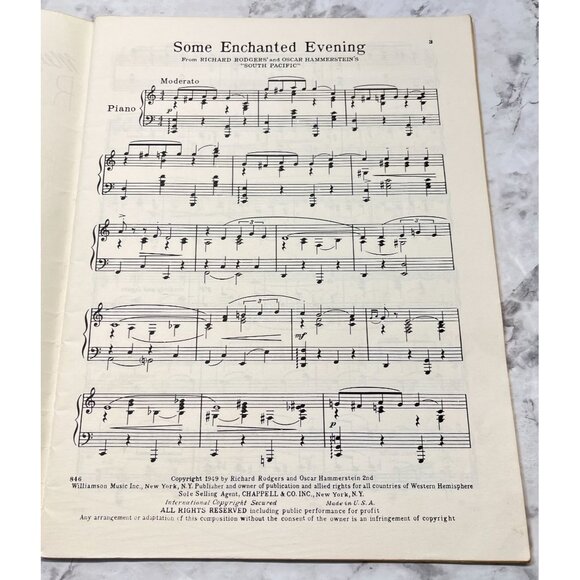 Meet Richard Rodgers At The Piano Songbook Vintage Sheet Music 1940s Musicals - Picture 4 of 9